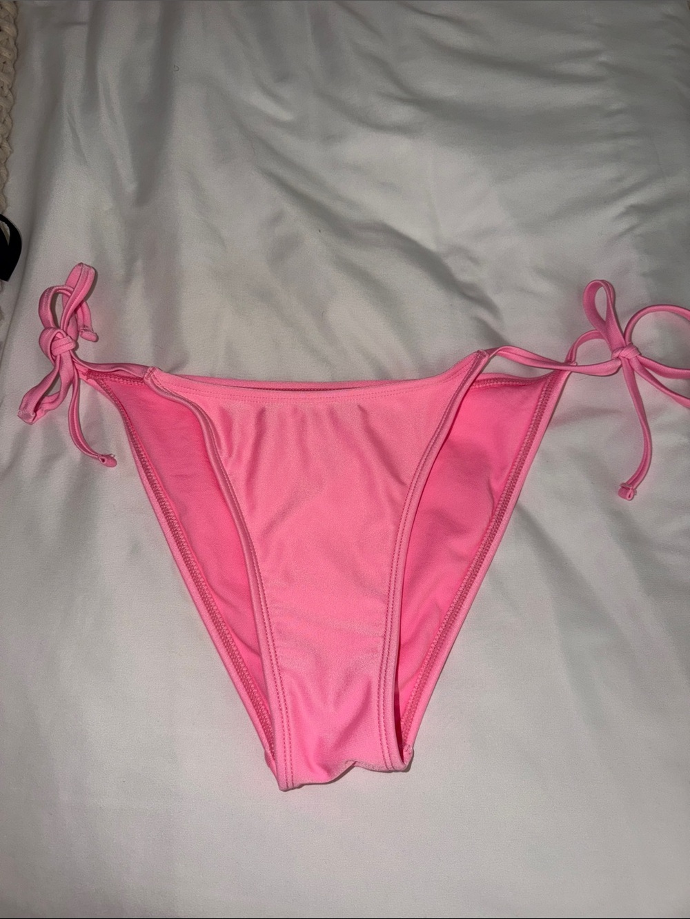 wild fable Hot Pink Tie-Side Bikini Bottom